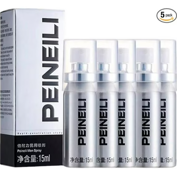 5 Pack Delay Spray for Men, Prolong 60 Minutes