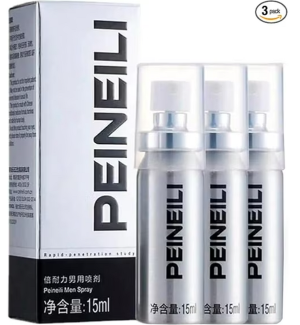 3 Pack Delay Spray Long Lasting for Men - 15ml, 60 Minutes